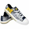 Wholesale 🌟 Unbranded 👩 Women's FOCO Michigan Wolverines Big Logo Tie-Dye Canvas 👟 Sneakers ✨