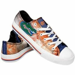Best Pirce ❤️ Unbranded 👩 Women's FOCO Florida Gators Big Logo Tie-Dye Canvas 👟 Sneakers 🥰
