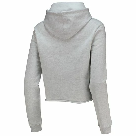 Cheap 🥰 Unbranded 👩 Women's League Collegiate Wear Ash Tennessee Volunteers Banner 1636 Cropped Pullover Hoodie ⭐ - Image 4