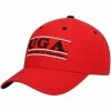 Promo ✨ Unbranded Youth The Game Red Georgia Bulldogs Classic Bar Snapback Hat 👍