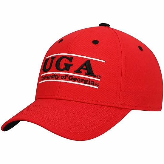 Promo ✨ Unbranded Youth The Game Red Georgia Bulldogs Classic Bar Snapback Hat 👍 - Image 2