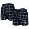 Cheap ⭐ Unbranded Men's Concepts Sport Navy/Gray Tennessee Titans Ledger Flannel Boxers 😀