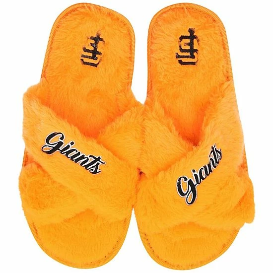 Wholesale 👍 Unbranded 👩 Women's FOCO San Francisco Giants Script Cross Slide Slippers 🥰 - Image 2