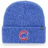 Promo 💯 Unbranded Men's '47 Royal Chicago Cubs Brain Freeze Cuffed Knit Hat 🧨