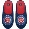 Promo 😉 Unbranded Men's FOCO Chicago Cubs Big Logo Colorblock Mesh Slippers 🥰