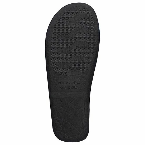 Coupon 😀 Unbranded 👩 Women's FOCO New York Giants Script Cross Slide Slippers 🎉 - Image 4