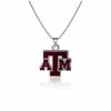 Best Pirce ⌛ Unbranded Dayna Designs Texas A&M Aggies Enamel Pendant Necklace ❤️