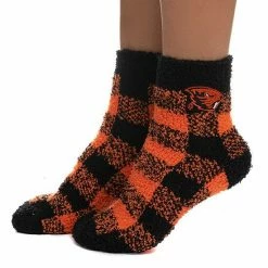 Best reviews of 😍 Unbranded 👩 Women's ZooZatz Oregon State Beavers Fuzzy Buffalo Check Crew 🧦 Socks 💯