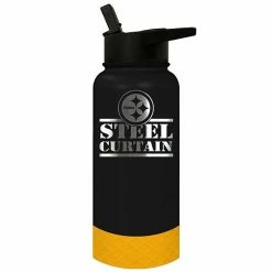 New 😉 Unbranded Pittsburgh Steelers Rally Thirst Water Bottle ⭐