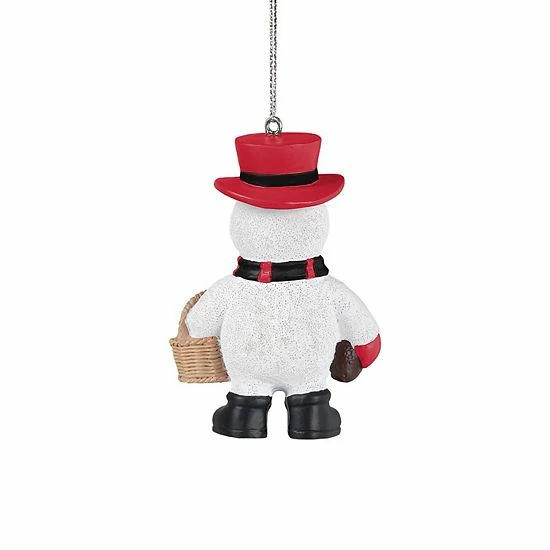 Budget 🌟 Unbranded FOCO Georgia Bulldogs Snowman Basket Ornament 🛒 - Image 4