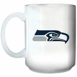 Coupon 👍 Unbranded Seattle Seahawks 15oz. Primary Logo Mug 🎁