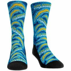 Coupon 😉 Unbranded Youth Rock Em 🧦 Socks Los Angeles Chargers Team Logo Sketch Crew 🧦 Socks 🛒