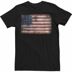 Best reviews of 🎁 Unbranded Big & Tall Chin Up Flag Vintage Craft Americana Tee ✔️
