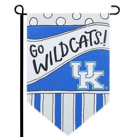 Outlet 👍 Unbranded Kentucky Wildcats 12'' X 18'' Dots & Stripes Double-Sided Flag 👍
