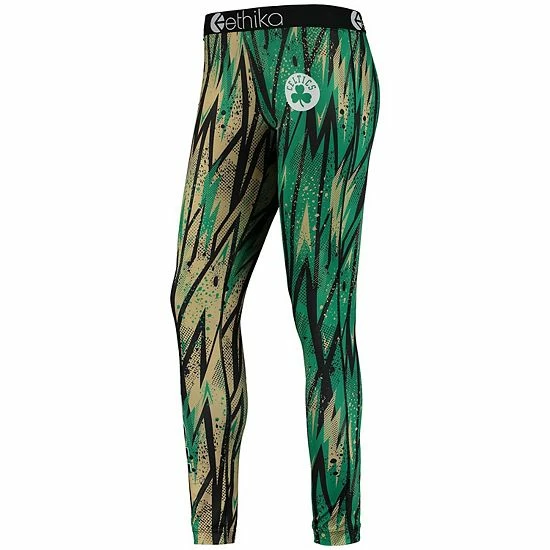 Coupon ๐ Unbranded ๐ฉ Women's Ethika Kelly Green/Gold Boston Celtics Classic Leggings โค๏ธ - Image 2