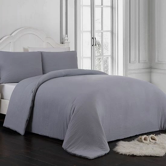 Deals ๐ Unbranded Gweneth Soft Washed Comforter Set Pink ๐งจ - Image 2