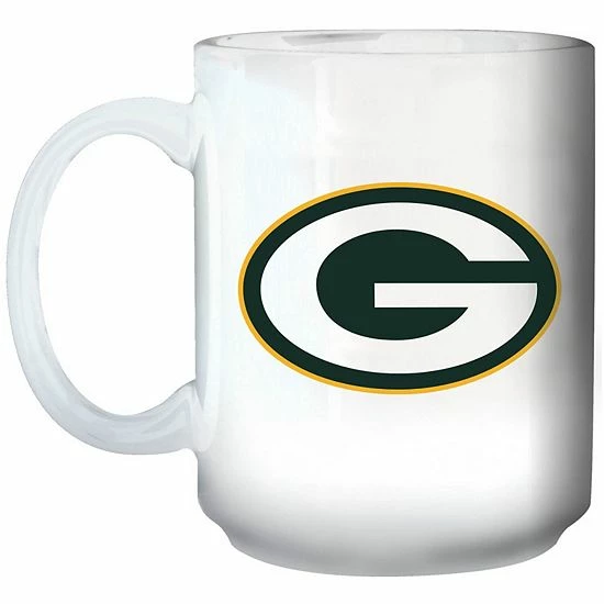 Top 10 ✨ Unbranded Green Bay Packers 15oz. Primary Logo Mug 🧨