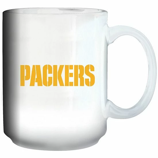 Top 10 ✨ Unbranded Green Bay Packers 15oz. Primary Logo Mug 🧨 - Image 2
