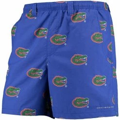 Deals 👏 Unbranded Men's Columbia Royal Florida Gators PFG Backcast II Omni-Shade Hybrid Shorts 🎉