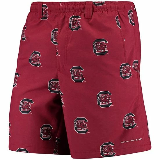 Wholesale ๐ Unbranded Men's Columbia PFG Garnet South Carolina Gamecocks Backcast II 8" Omni-Shade Hybrid Shorts ๐ฏ - Image 2