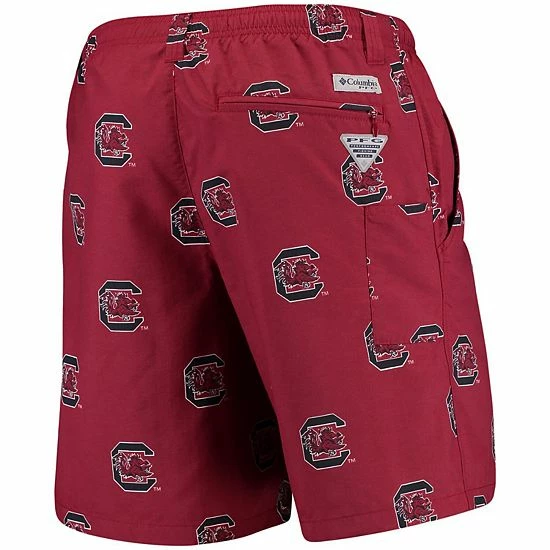 Wholesale ๐ Unbranded Men's Columbia PFG Garnet South Carolina Gamecocks Backcast II 8" Omni-Shade Hybrid Shorts ๐ฏ - Image 3