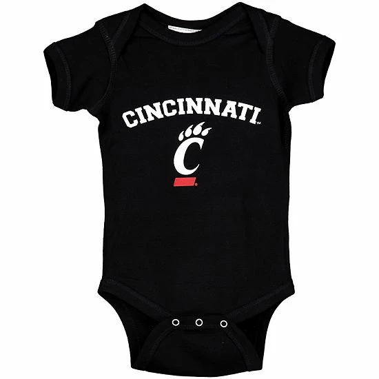Outlet ๐ฅ Unbranded Infant Black Cincinnati Bearcats Arch & Logo Bodysuit ๐