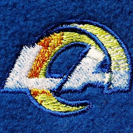 Deals โ Unbranded ๐ฉ Women's Los Angeles Rams Royal Houston Fleece Full-Zip Vest โค๏ธ - Image 4