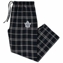 Best Sale 🔔 Unbranded Men's Concepts Sport Navy/Gray Toronto Maple Leafs Big & Tall Parkway Flannel Pants 🎁