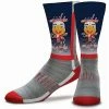 Cheapest 🔔 Unbranded Youth For Bare Feet Washington Capitals Mascot V-Curve Crew 🧦 Socks 🔔