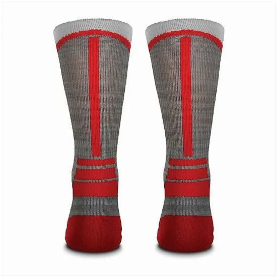 Cheapest 🔔 Unbranded Youth For Bare Feet Washington Capitals Mascot V-Curve Crew 🧦 Socks 🔔 - Image 3