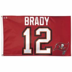 Cheap 😀 Unbranded WinCraft Tom Brady Tampa Bay Buccaneers 3' X 5' One-Sided Flag 🧨