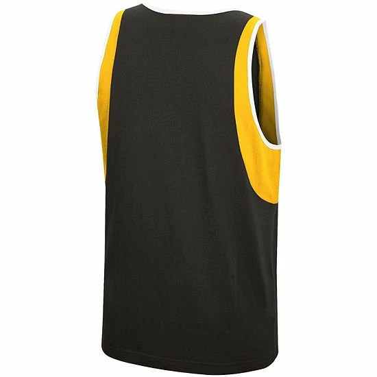 Cheapest โ Unbranded Men's Mitchell & Ness Black Pittsburgh Steelers Matchup Tank Top ๐ - Image 4