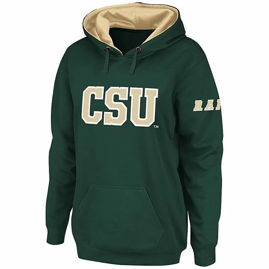 Promo โ๏ธ Unbranded ๐ฉ Women's Stadium Athletic Green Colorado State Rams Big Logo Pullover Hoodie ๐ - Image 2