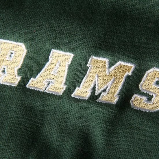 Promo โ๏ธ Unbranded ๐ฉ Women's Stadium Athletic Green Colorado State Rams Big Logo Pullover Hoodie ๐ - Image 4