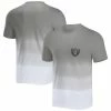 Flash Sale 💯 Unbranded Men's NFL X Darius Rucker Collection By Fanatics Silver/White Las Vegas Raiders Dip Dye Pocket T-Shirt ✨