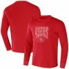 Hot Sale 😀 Unbranded Men's NFL X Darius Rucker Collection By Fanatics Scarlet San Francisco 49ers Long Sleeve Thermal T-Shirt 🎁