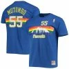 Best Sale 🔥 Unbranded Men's Mitchell & Ness Dikembe Mutombo Royal Denver Nuggets Hardwood Classics Stitch Name & Number T-Shirt ✔️