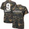 Outlet 😍 Unbranded 👩 Women's Joe Burrow Camo Cincinnati Bengals Name & Number V-Neck T-Shirt 🎁