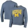 Coupon ✔️ Unbranded Youth League Collegiate Wear Navy Michigan Wolverines Essential Pullover Sweatshirt ⌛