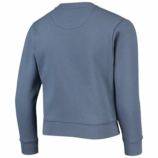 Coupon ✔️ Unbranded Youth League Collegiate Wear Navy Michigan Wolverines Essential Pullover Sweatshirt ⌛ - Image 4