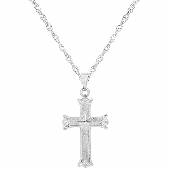 Best Pirce โ Unbranded Sterling Silver Cross Pendant ๐ฏ - Image 2