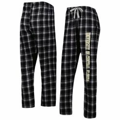 Hot Sale 😍 Unbranded 👩 Women's Black/White UCF Knights Haley Flannel Sleep Pants 🧨