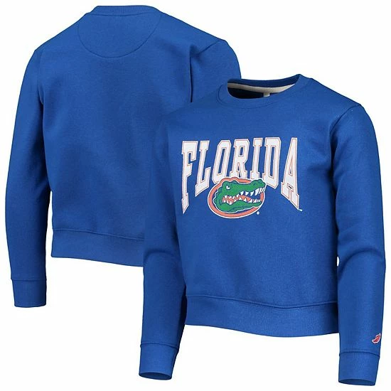 Cheap ๐ Unbranded Youth League Collegiate Wear Royal Florida Gators Essential Pullover Sweatshirt ๐