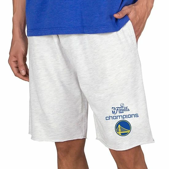 Top 10 ✔️ Unbranded Men's Concepts Sport Oatmeal Golden State Warriors 2022 NBA Finals Champions Mainstream Shorts ✨