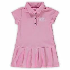 Best Pirce 🔔 Unbranded 👧 Girls Toddler Garb Pink Florida Gators Caroline Cap Sleeve Polo 👗 Dress ❤️
