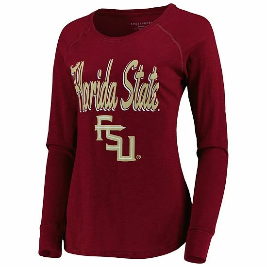 Coupon ๐ Unbranded ๐ฉ Women's Garnet Florida State Seminoles Payton Elbow Patch Slub Raglan Long Sleeve T-Shirt ๐ - Image 3