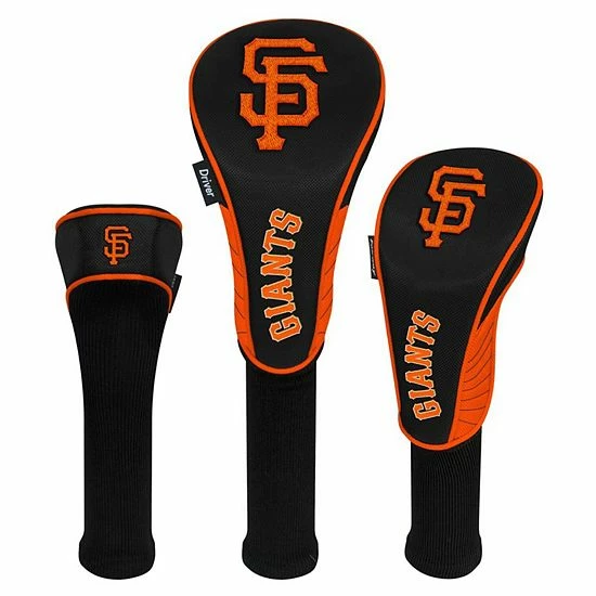 Best deal 😉 Unbranded San Francisco Giants Driver Fairway Hybrid Set Of Three Headcovers ✔️