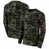 Wholesale 👏 Unbranded Men's NFL X Darius Rucker Collection By Fanatics Camo Chicago Bears Thermal Henley Long Sleeve T-Shirt 🌟