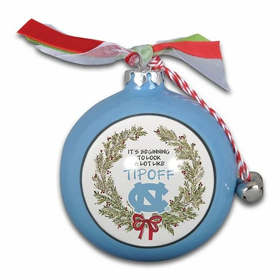 Flash Sale โจ Unbranded North Carolina Tar ๐ Heels Wreath Kickoff Painted Ornament ๐ - Image 3