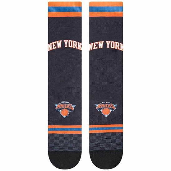 Best deal ๐ Unbranded Men's Black New York Knicks 2021/22 City Edition Crew ๐งฆ Socks ๐คฉ - Image 3